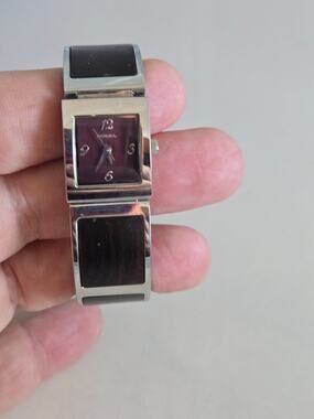 RARE 1992 LARGE CLAY FACE STAIN GLASS FOSSIL SC-5501(000601) WATCH Fossil | Accessories | Rare 992 Large Clay Face Stain Glass  main image 2